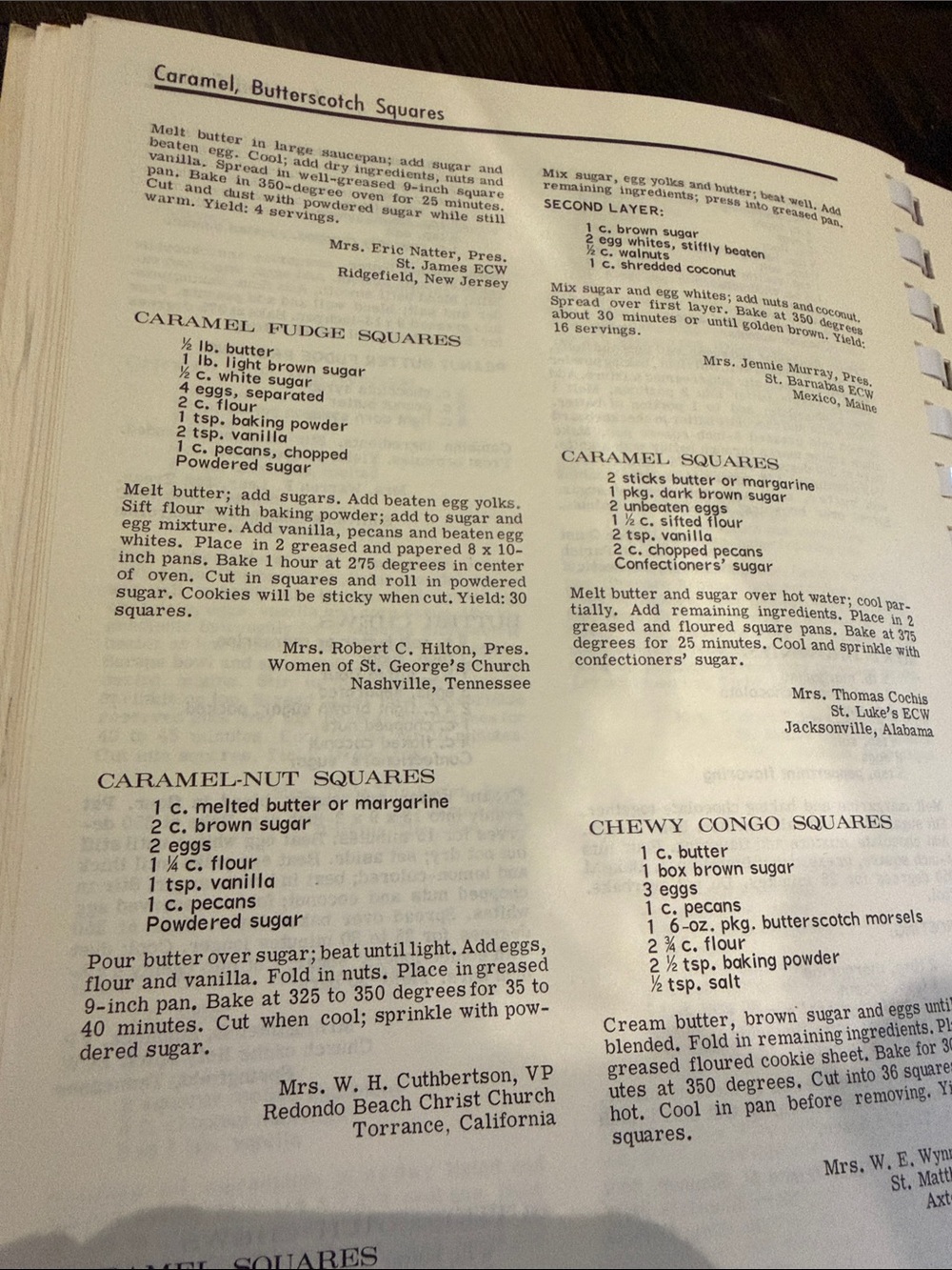 Vintage spiral cookbook Favorite Recipes of Episcopal Churchwomen Desserts (Bev) - Picture 5 of 8